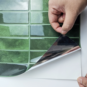 Piastrelle Adesive 3D per Parete, Pannello Murale Autoadesivo per <span class=keywords><strong>Cucina</strong></span> e Bagno - Product Image 1