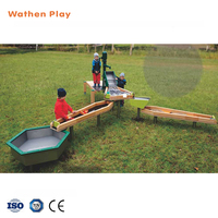Équipement extérieur de terrain de jeu de l'eau d'ensemble de jeu de sable et d'eau d'enfants d'acier inoxydable