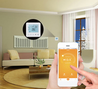 Controlador de Temperatura de Agua Digital WiFi, Precisión 1, 4000W, Calefacción Eléctrica, Caldera de Pared, Sensor NTC, Control 5-99
