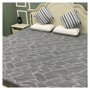 Tissu de <span class=keywords><strong>matelas</strong></span> en Jacquard tricoté imperméable 100% Polyester directement <span class=keywords><strong>à</strong></span> l'usine - Product Image 1