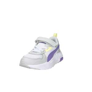 Zapatillas Puma para Niña, Color Gris, Blanco y Morado, Cierre de Velcro, Estilo Casual - Product Image 2