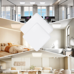 Bề mặt gắn cảm biến chuyển động ánh sáng khẩn cấp 12W tròn vuông dẫn đèn trần cho lối vào hành lang - Product Image 6