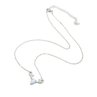 Collier pendentif vintage personnalisé en argent plaqué argent, fleurs, perles, diamants, étoile, lune, croix, zircon, pour femmes, accessoires de bijoux, cadeau