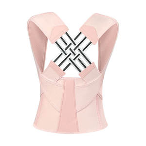 Ceinture de Correction Posturale Professionnelle Rose Teinte Chair pour Adulte – Soutien Dorsal et Lombaire pour le Fitness et le Remodelage Corporel - Product Image 5