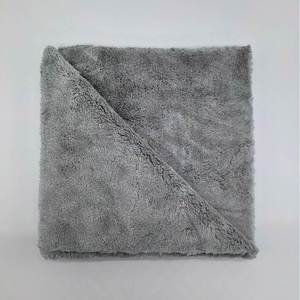 500GSM Compressed Knitted Edgeless Square <b>Microfiber</b> Fabrics Car Drying <b>Towel</b> 70/30 Blend Premium Auto Detailing Scratch-Free - Product Image 2