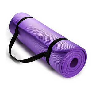 Esterilla de yoga ecológica de NBR, esterilla de pilates con absorción de impactos, esterilla de yoga gruesa de 20 mm, esterilla de fitness antideslizante - Product Image 4