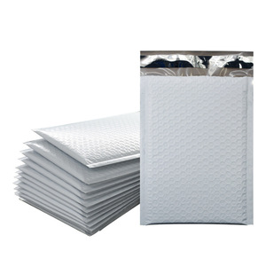 Sac à bulles en film co-extrudé blanc, longueur de scellage 4 cm, étanche, pour vêtements, livraison express, sac de coursier, vente en gros - Product Image 3