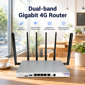 Routeur avec emplacement pour carte SIM 4G 1200 Mbps 5*10/100/1000 Mbps <span class=keywords><strong>USB</strong></span> 3.0 MT7621A Routeurs 4G <span class=keywords><strong>3G</strong></span> 4G Routeur Wifi Openwrt <span class=keywords><strong>Modem</strong></span> 4G avec emplacement pour carte SIM - Product Image 1