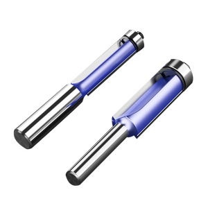 Fraise à double tranchant en métal dur HRC70 personnalisable YUFU OEM, pour travaux de réparation, gravure de bordures et de roulements, couteau de coupe pour machine - Product Image 2