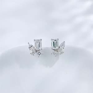 <span class=keywords><strong>Pendientes</strong></span> <span class=keywords><strong>de</strong></span> Oro Blanco <span class=keywords><strong>de</strong></span> 18K con Diamantes Cultivados en Laboratorio, <span class=keywords><strong>Pendientes</strong></span> <span class=keywords><strong>de</strong></span> Corazón, <span class=keywords><strong>Pendientes</strong></span> Colgantes <span class=keywords><strong>de</strong></span> Moda para Mujer, <span class=keywords><strong>Pendientes</strong></span> con Diamantes Cultivados en Laboratorio - Product Image 2