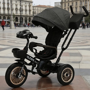 <span class=keywords><strong>Tricycle</strong></span> bébé 4 en 1 avec siège rotatif, certifié CE, vente en gros de poussettes pour enfants - Product Image 5