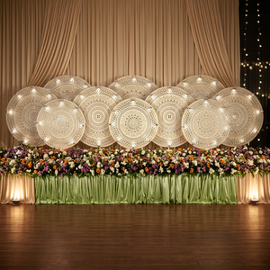 Backdrop Set Display <b>Wedding</b> Background Party Supply Custom <b>Wedding</b> Stage Backdrop Decoration for <b>Wedding</b> Party Events - Product Image 1