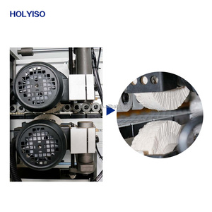 KIE-468J Thiết Kế Mới Pre-phay Cạnh Bander Thẳng Tốc Độ Cao PUR PVC Tự Động Cạnh Dải Máy Với Góc Cắt Tỉa - Product Image 6
