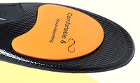 Semelle de chaussure de sport, amortissante et anti-vibrations, usine avec 40 ans d'expérience, soutien de la voûte plantaire élevé, semelle intérieure en PU