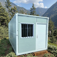 Installation rapide 20 pieds 40 pieds Maisons conteneurs préfabriquées pliantes Conteneur pliable Petites maisons préfabriquées Bureau de chantier