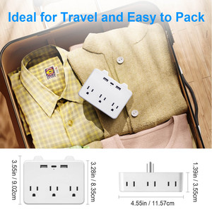 <span class=keywords><strong>Regleta</strong></span> de <span class=keywords><strong>Enchufes</strong></span> con USB Tipo-C Personalizada para Fácil Portabilidad OEM ODM <span class=keywords><strong>Protección</strong></span> Multicapa Fácil de Transportar OEM - Product Image 5