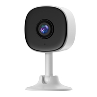Cámara de Seguridad Interior WiFi 1080P con Gran Apertura F2.0, Detección Humana por IA, Audio Bidireccional, Visión Nocturna, Sensor CMOS Infrarrojo