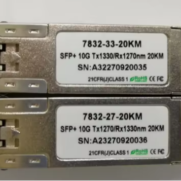 10Gb/s SFP+ Bi-Directional Transceiver 7832-27-G