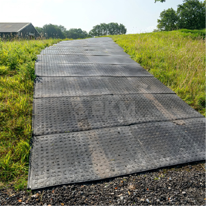 4*8 ft <span class=keywords><strong>uhmwpe</strong></span> tạm thời mặt đất bảo vệ Mat HDPE tấm nhựa - Product Image 1