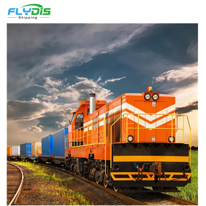 Cheap train FBA freight forwarder express warehouse transportation Germany Italy Spain door to door professional services