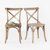 Chaises de salle à manger modernes en bois massif brun de haute qualité ZY01900 pour restaurants, mariages, utilisation en cuisine