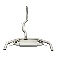 Système d'échappement Catback à soupapes SUS304 directement de l'usine pour Volvo S60 V60 XC60 S90 V90 T5 T8, kit de silencieux de performance pour tuning