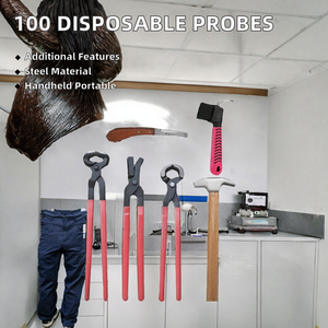 Kit d'outils de ferrage pour le soin des sabots de chien avec coupe-ongles, marteau, lime et brosse – Équipement vétérinaire durable - Product Image 2