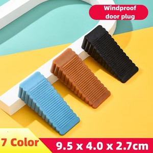 Safe Silicone Door Stop Stoppers Block Wedge Doorstops Door Stopper Home Office Door Rear Retainer Anti-collision <strong>Other</strong> <strong>Hardware</strong> - Product Image 3