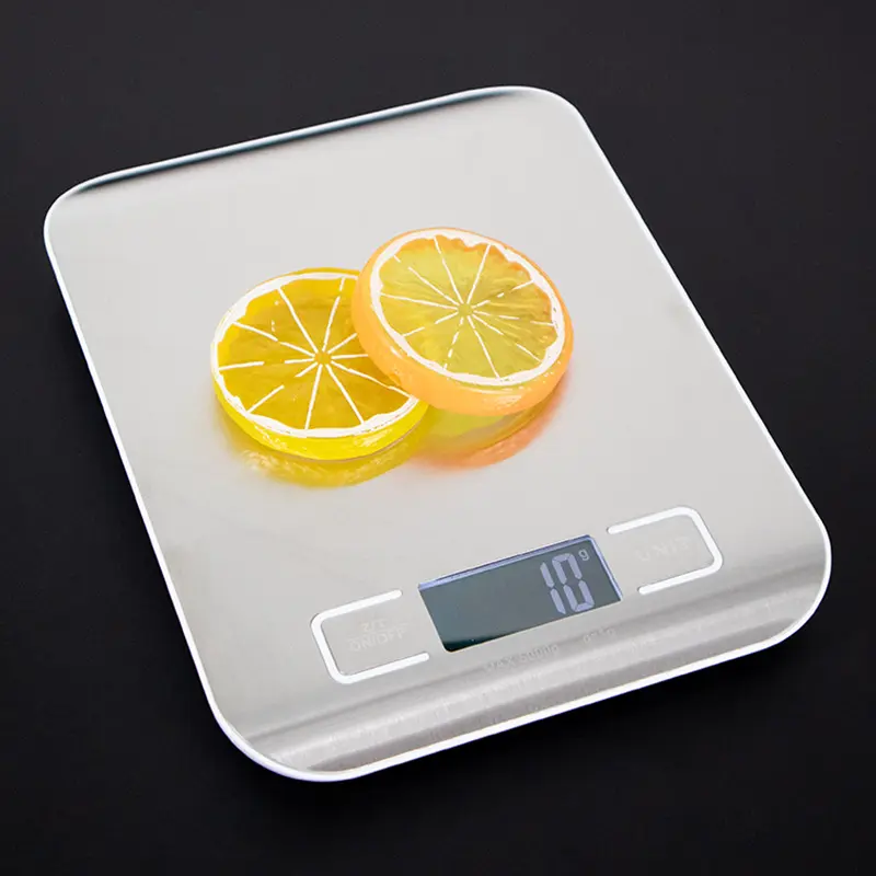 Stainless steel kitchen scale baking electronic scale home kitchen weighing fruit food seasoning scale