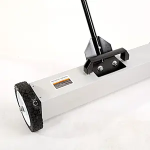 Stainless Steel Material Magnetic Sweeper For Floor Hand-pushed Heavy Magnetic Force Magnetic Cleaning