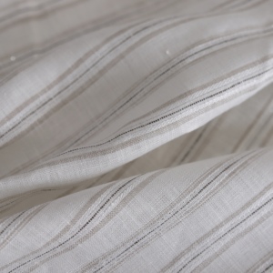 <span class=keywords><strong>Tissu</strong></span> tissé rayé en <span class=keywords><strong>lin</strong></span> 92% et lurex 8% argent et or pour chemises et robes - Vente en gros - Product Image 6