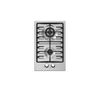 Table de cuisson à gaz encastrable 2 brûleurs de haute qualité, brûleurs en acier inoxydable, allumage électronique, classe d'efficacité énergétique A+, sécurité anti-incendie