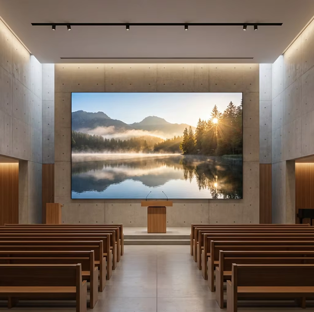 P1.2 P1.5 P1.8 UHD Fine Pitch Led Video Wall Panel Display Screen for Meeting Room Church Cinema