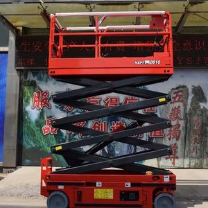 Gunting listrik penggerak sendiri Mini, <span class=keywords><strong>Lift</strong></span> mobil pintar 6 meter, persetujuan CE menampilkan pompa, inti Gearbox gir Motor mesin - Product Image 3