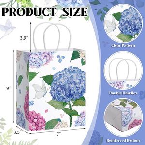 Paquete de Regalo, Bolsa de Papel Kraft para Envolver Regalos, Uso Festivo y Servicio Profesional Diario de Regalos para Minoristas - Product Image 2
