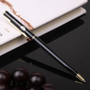 Customized Luxury Premium Novelty Gift Metal Ballpoint <b>Pen</b> Laser Engraved Logo Body Black/Blue Ink 1.0mm Tip Promotional - Product Image 6