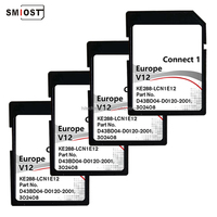 Pour SMIOST personnalisé CID Android 2020 Navigation GPS carte 8GB SD pour Nissan Armada Qashqai Connect 1 V12 matière plastique