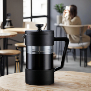 Tại Gói Hiện Đại Thép Không Gỉ 304 Pháp Báo Chí Cà Phê <span class=keywords><strong>Maker</strong></span> Mỹ Phong Cách Trong Suốt Nắp Lọc Cho Trà Pha Truyền - Product Image 3