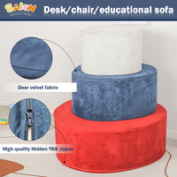 Lustige pädagogische bunte Puzzle Kinder Sofa High Density Foam Spielzeug Couch tisch Sitz Kinder Soft Play Couch