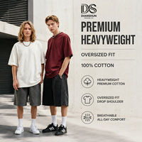 Novedades: Camisetas de Manga Corta Estampadas y Personalizadas, 250g, 100% Algodón, Estilo Oversize, Ecológicas, Antiarrugas, con Logos