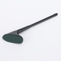 Antenne décorative universelle pour toit de voiture, antenne factice noire, mât auto-adhésif, accessoire de style extérieur pour voiture SUV