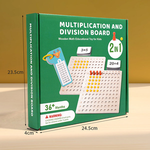 COMMIKI Mathématiques Enseignement SIDA <span class=keywords><strong>Multiplication</strong></span> Conseil Enfants Éducation Précoce Montessori Maternelle <span class=keywords><strong>Calcul</strong></span> Nombre Jouets - Product Image 6