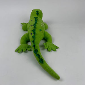 Venta al por mayor 2025 nueva llegada <span class=keywords><strong>verde</strong></span> <span class=keywords><strong>Iguana</strong></span> lagarto suave peluche Animal de peluche súper suave con técnica bordada de relleno de algodón PP - Product Image 2