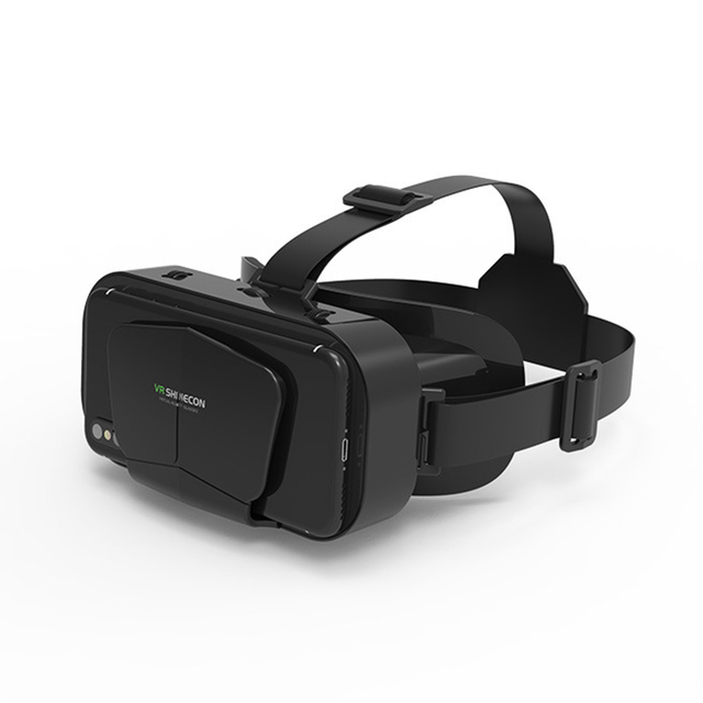 Vrshinecon G10 Imax Vr Bril 3D Vr Virtual Reality Box Kartonnen Helm for 4.7-7 Inch Smartphone Android Win Ios