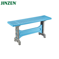Tabourets JINZEN en plastique, nouveau style, double et simple place, spécialisés pour les usines de confection, les usines de chaussures et les machines à coudre