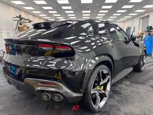 Kit carrosserie en fibre de carbone OEM pour Purosangue, nouvelle première génération 2022 - Lame avant, diffuseur, spoiler, jupes latérales, kit largeur de carrosserie auto-adhésifs - Product Image 6