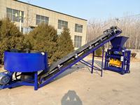 Vente de la petite machine à fabriquer des briques QTJ4-35, avec un puissant moteur vibrant pour la production de briques