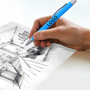 Bolígrafo de Metal con Logotipo Personalizado Grabado, Material de Goma Suave, Tinta de 1.0 mm, para Regalos de Papelería - Product Image 4