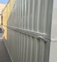Maison Modulaire Préfabriquée en Panneaux Sandwich d'Acier pour l'Afrique, Conteneur à Faible Coût, Dortoir Mobile, Hôpital Portable, Clinique, Couleurs Personnalisées