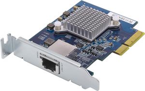 100% QNAP QXG-10G1T đơn 10gbe phụ kiện lưu trữ mạng ban đầu Thẻ mở rộng mạng PCIe Gen3 x4 khung cấu hình thấp - Product Image 4